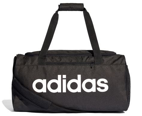 linear core dufflebag m adidas größe|Adidas Linear Core Duffel Bag M .